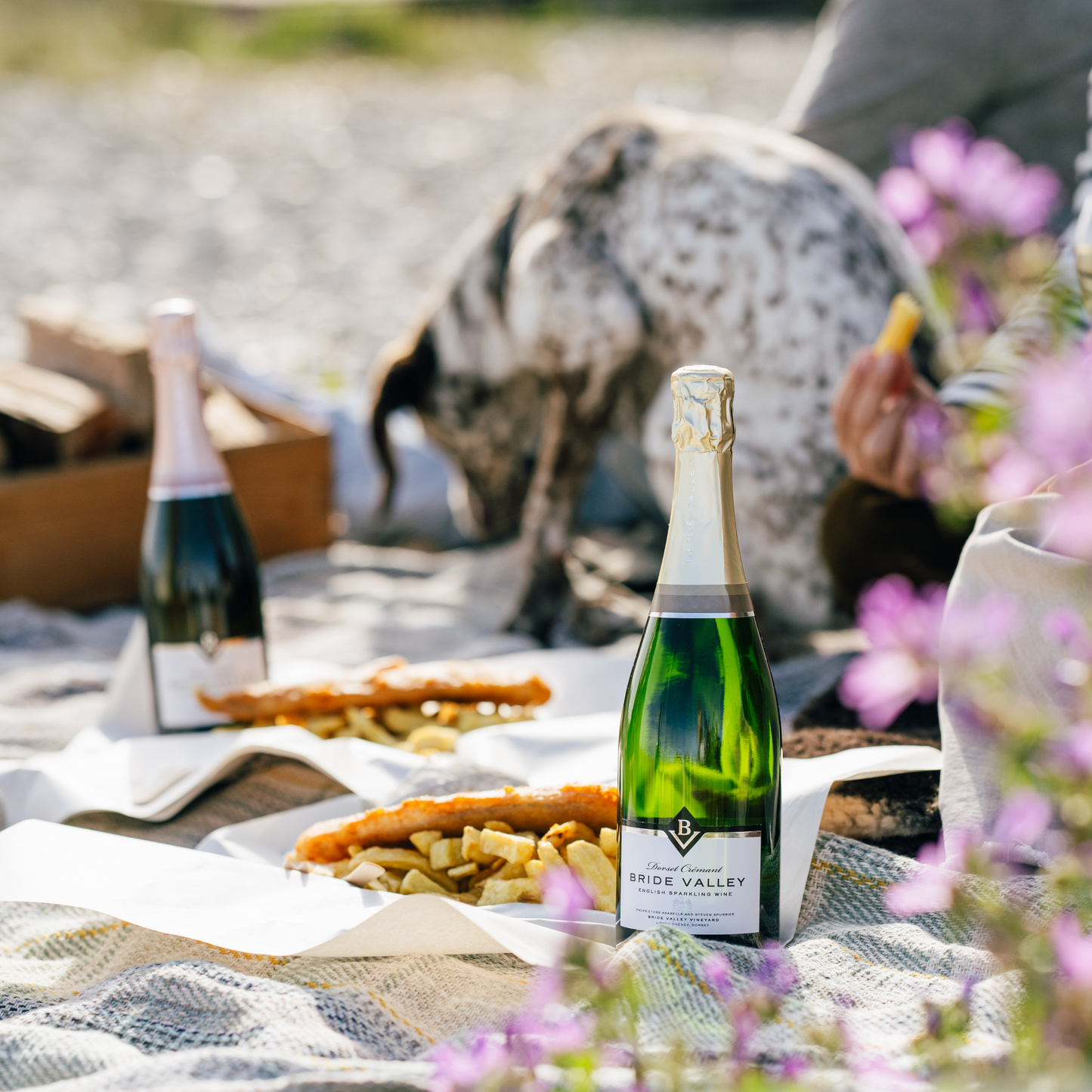 Bride Valley Dorset Crémant NV & Wooden Gift Box