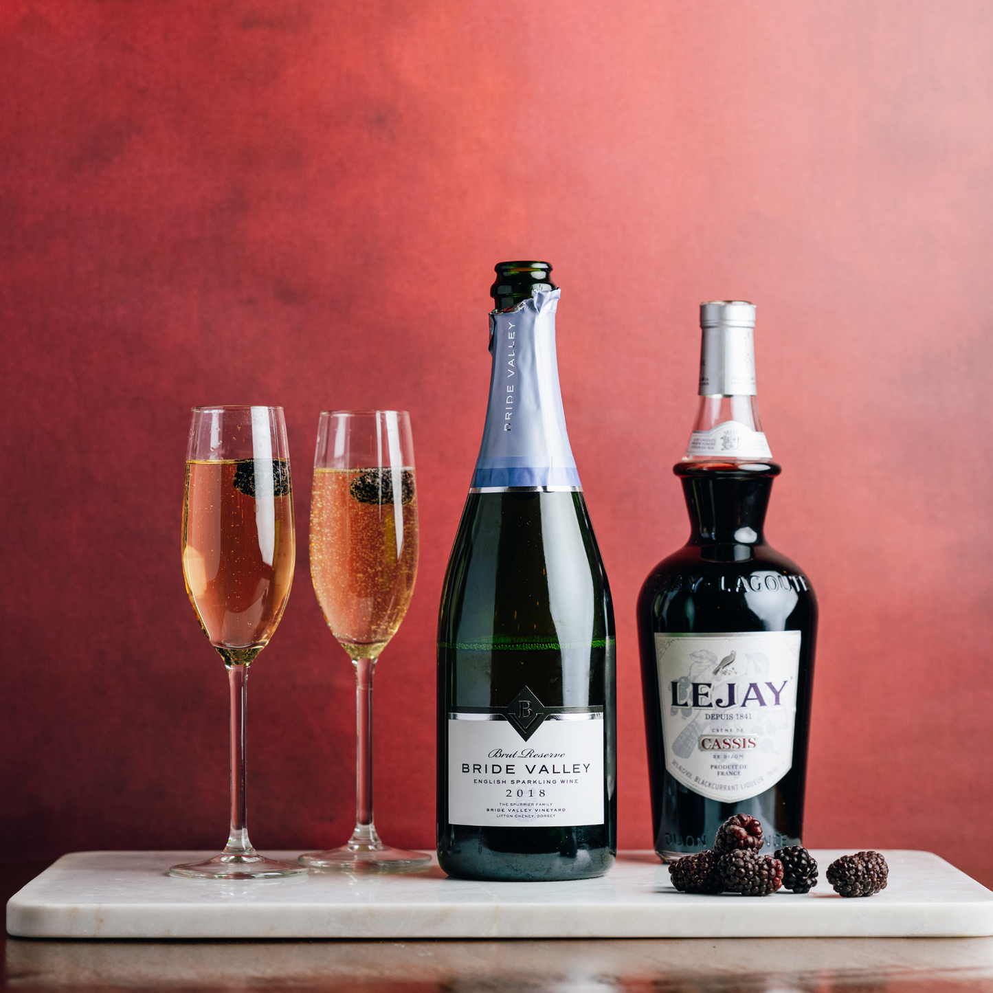 Bride Valley Brut Reserve 2018 & Black Gift Box