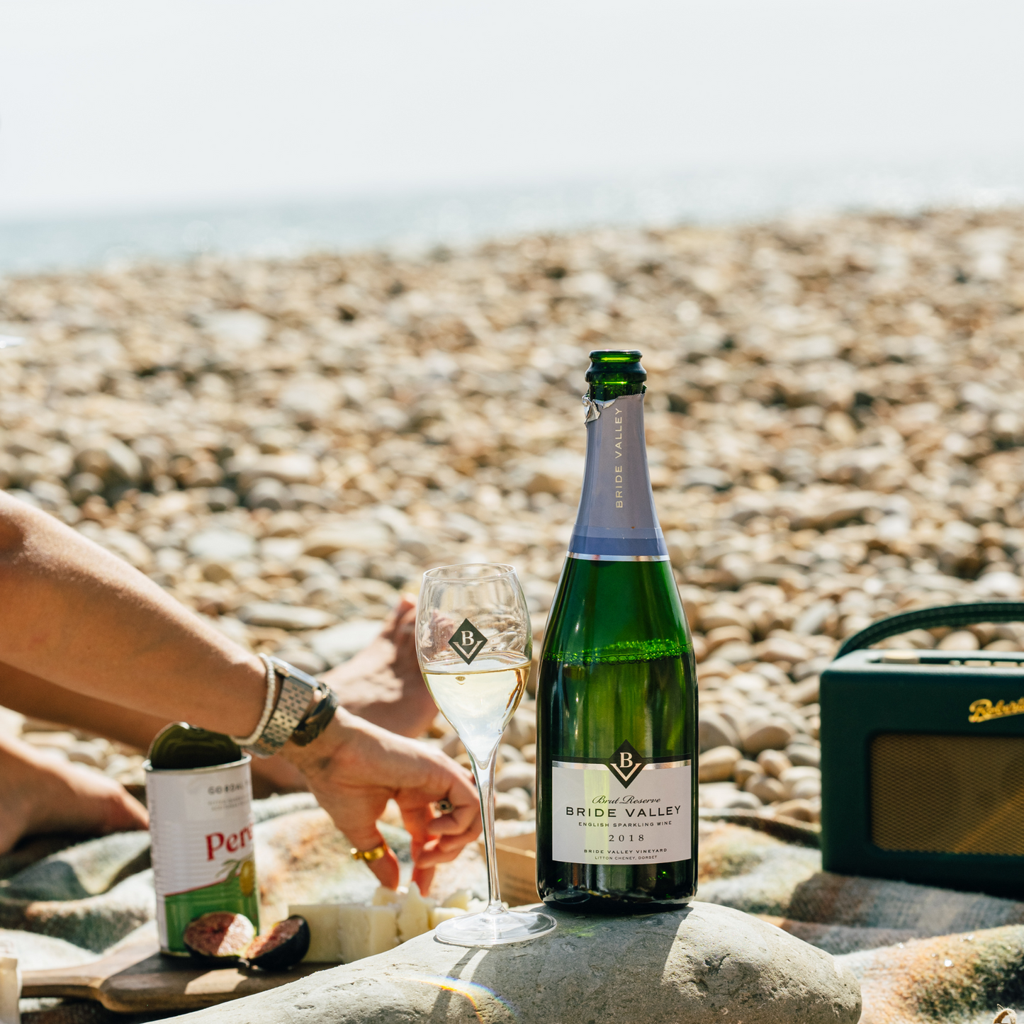 Bride Valley Brut Reserve 2018 & Black Gift Box