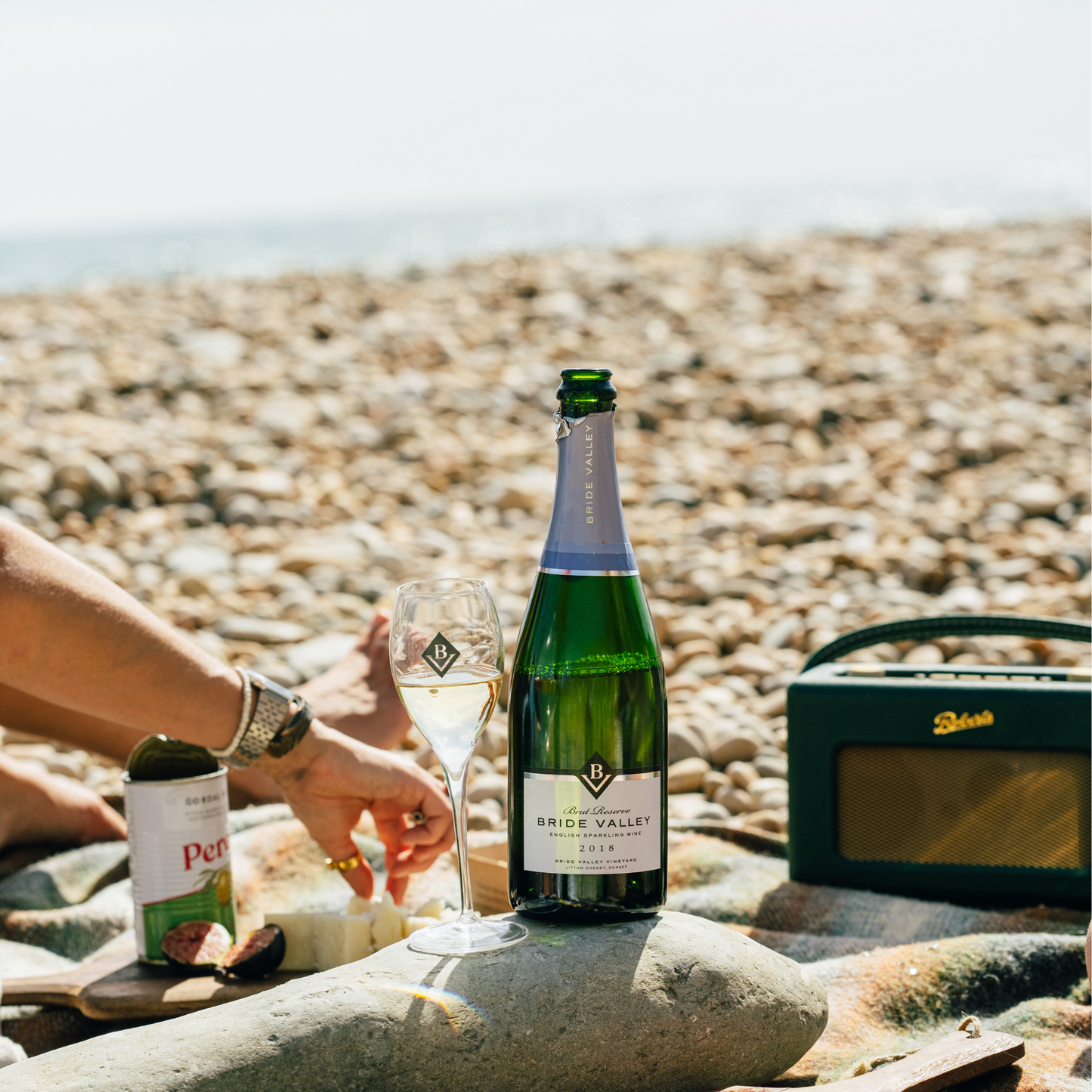 Bride Valley Brut Reserve 2018 & Black Gift Box