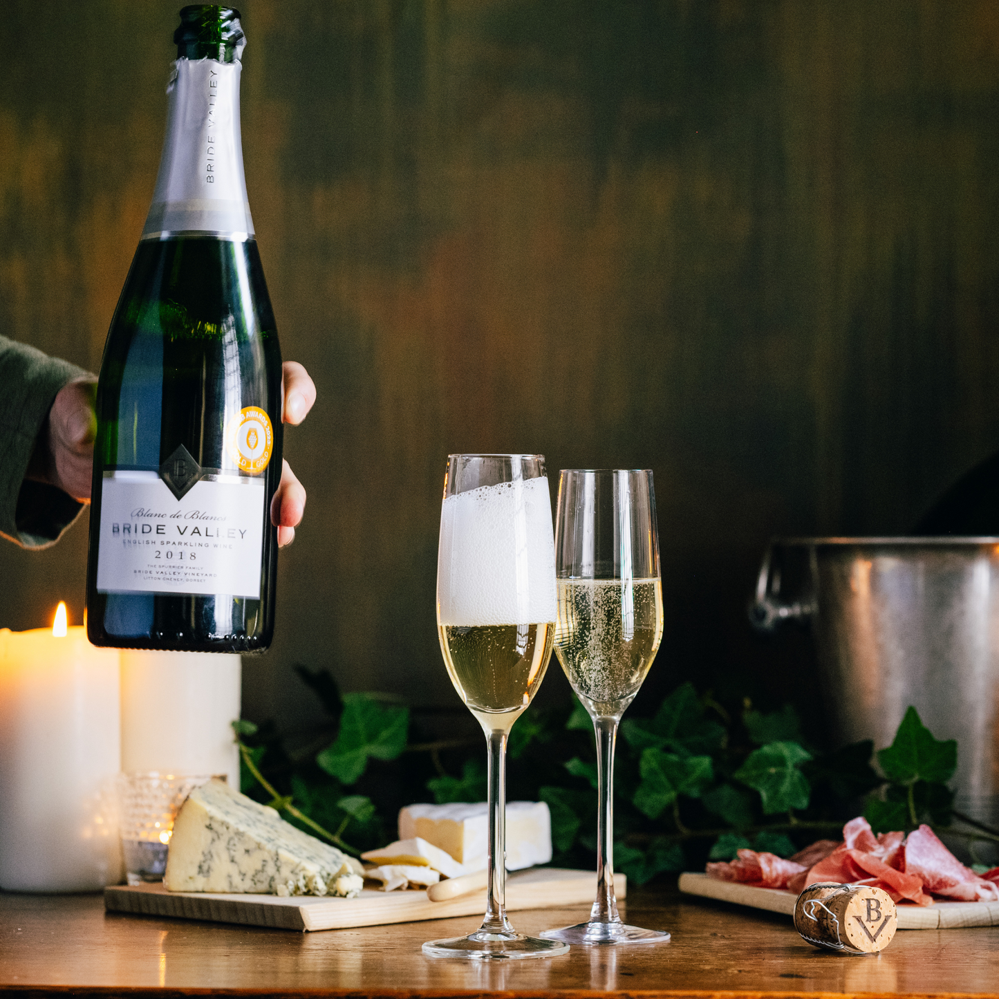 Blanc de Blancs 2018, Bride Valley Wines, Dorset, England