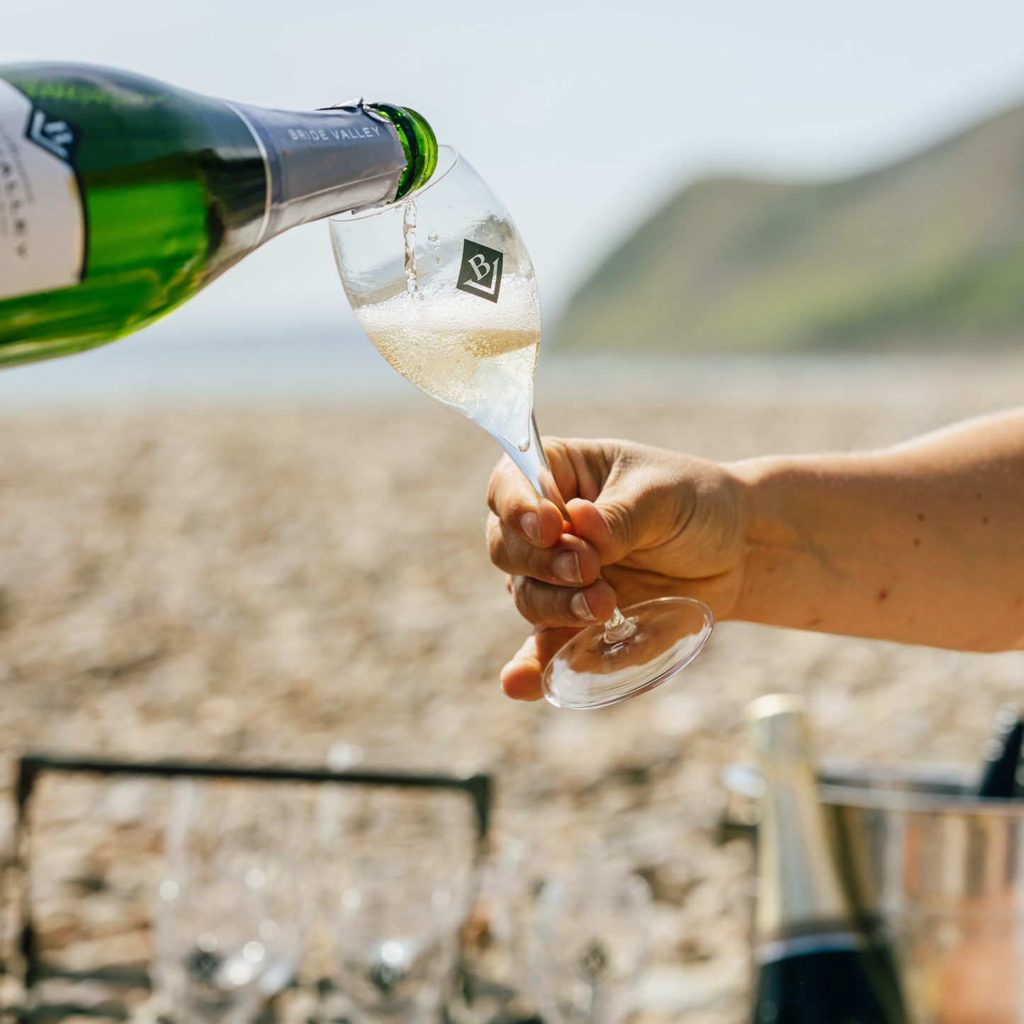 Bride Valley Brut Reserve 2018 & Black Gift Box