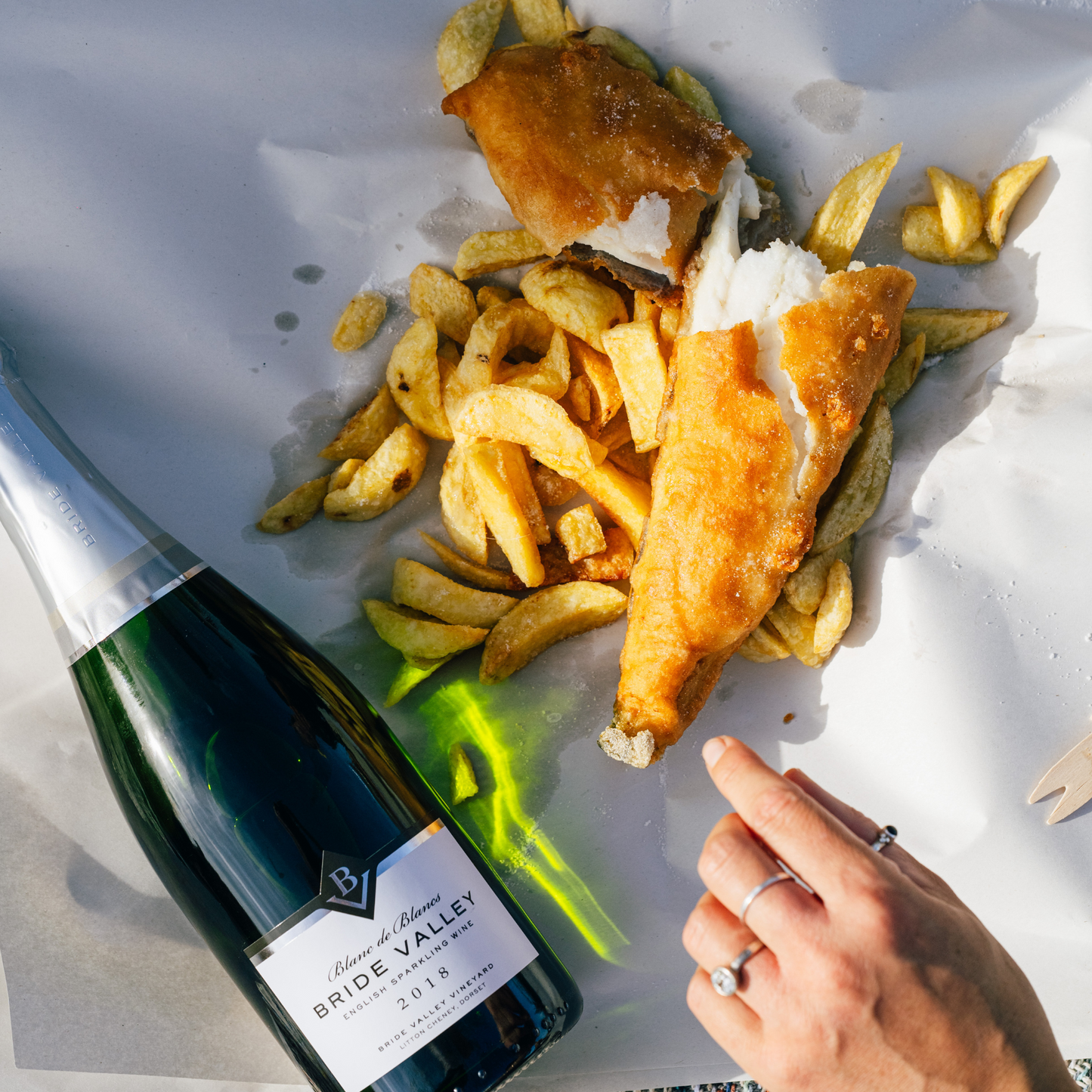 Blanc de Blancs 2018, Bride Valley Wines, Dorset, England