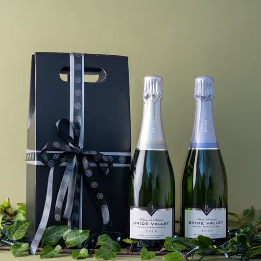 Bride Valley Blanc de Blancs 2018 & Brut Reserve 2018 Gift Presentation